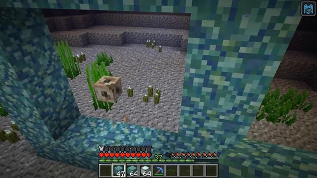 Minecraft 1.13 - Conduit, Heart of the Sea, Nautilus Shell смотреть онлайн