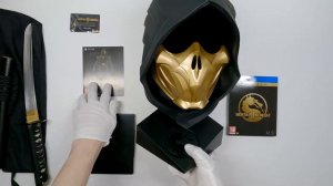 Mortal Kombat 11 Ultimate Unboxing Premium Kollector's Edition Sub-Zero, Scorpion Mask [PS4, PS5]