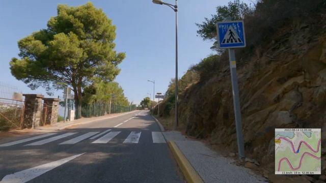 399 - Banyuls-sur-Mer - Cerbère à vélo смотреть онлайн