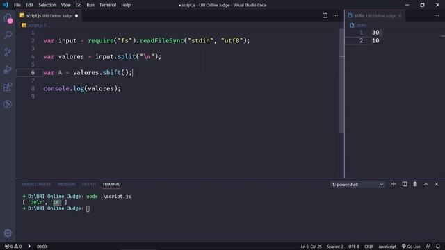 URI 1003 - Soma Simples ( Resolução em JavaScript ) | URI Online Judge смотреть онлайн
