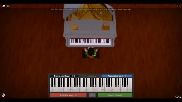 Memories Maroon 5 // Piano Roblox Advanced / PianoGirl смотреть онлайн