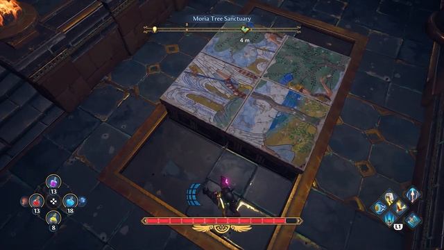 Moria Tree Sanctuary Fresco Puzzle - Immortals Fenyx Rising смотреть онлайн
