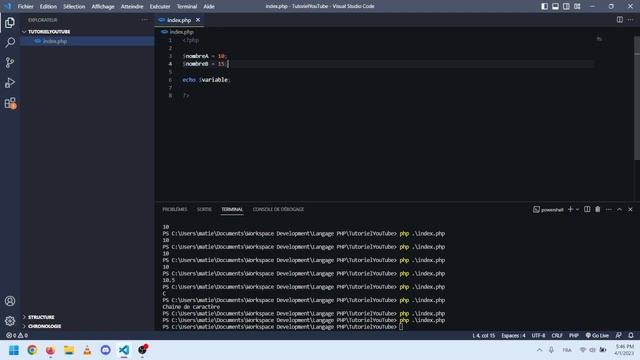 Apprendre PHP - Les Variables | EP3 смотреть онлайн