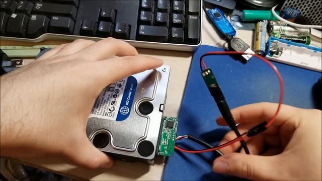 3.5" SATA HDD 12V USB Adapter Mod смотреть онлайн