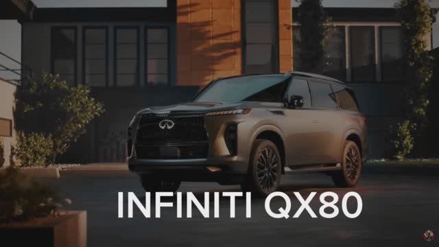 INFINITI QX80 экстерьер и интерьер смотреть онлайн