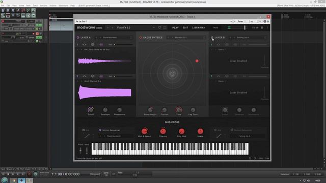 Korg Modwave Native - No Talking смотреть онлайн