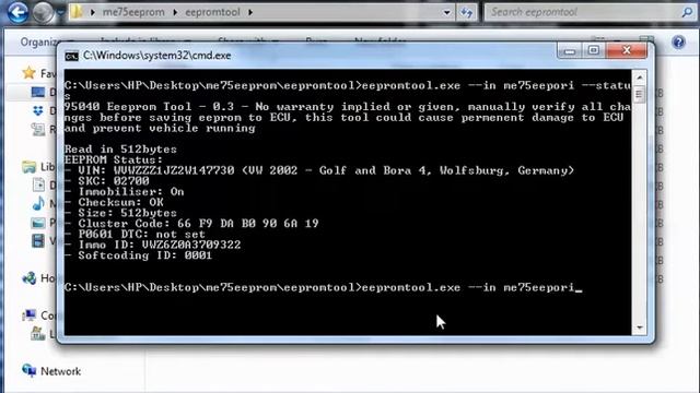 Bosch ME7.5 Immo Off, Immobiliser Removal, Without Removing Eeprom