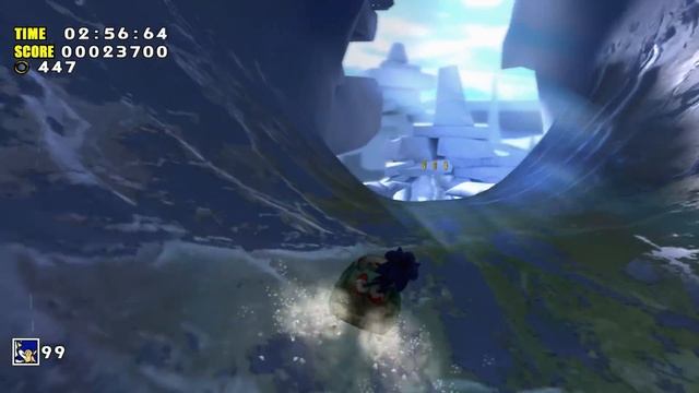 Choose Your Favorite HUD in Sonic Unleashed смотреть онлайн