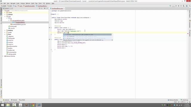 Handling Mouse, Keyboard and Touch input in LibGDX смотреть онлайн