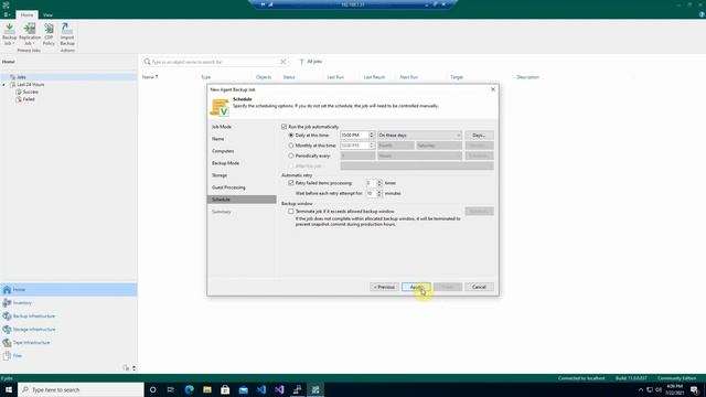 Veeam: Backup & Replication 11 Community Часть 3. Создание заданий резервного копирования смотреть онлайн