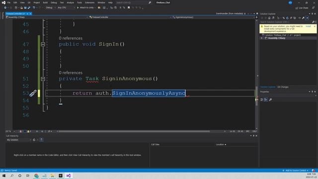 [UNITY]Firebase 채팅만들기 3 смотреть онлайн