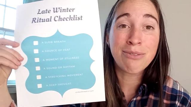 Using Your Late Winter Ritual Checklist смотреть онлайн