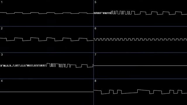Warlord - Rasterized Circles [Atari Pokey (stereo sap)] (oscilloscope) смотреть онлайн