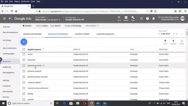 What Are Negative Keywords смотреть онлайн