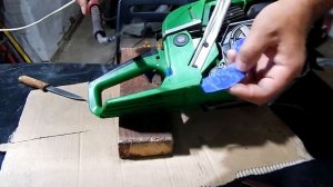 Лечим бензобак на бензопиле