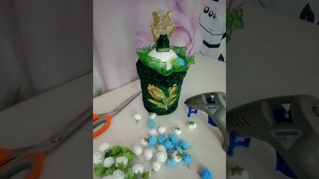 Интерьерная поделка “Лягушка в розах” смотреть онлайн