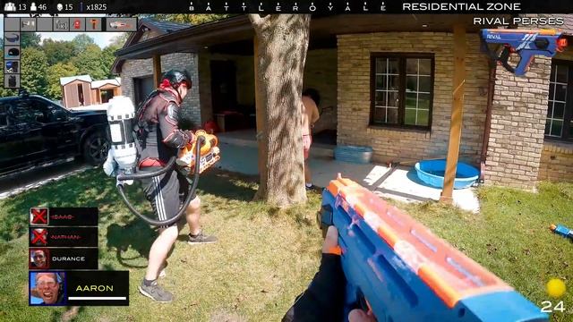 NERF GUN BATTLE ROYALE - Part 2 (Nerf First Person Shooter!) смотреть онлайн