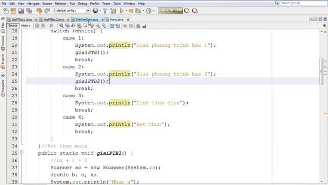 java1 Hướng dẫn sử dụng switch case lab2 bài 4 смотреть онлайн
