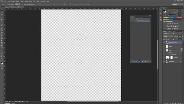 Vector Paint Photoshop Action Tutorial