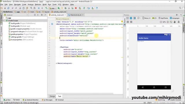 #16 Kotlin Android Tutorial | Padding Vs Margin смотреть онлайн