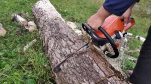 STIHL - MS 250 ріжем дрова