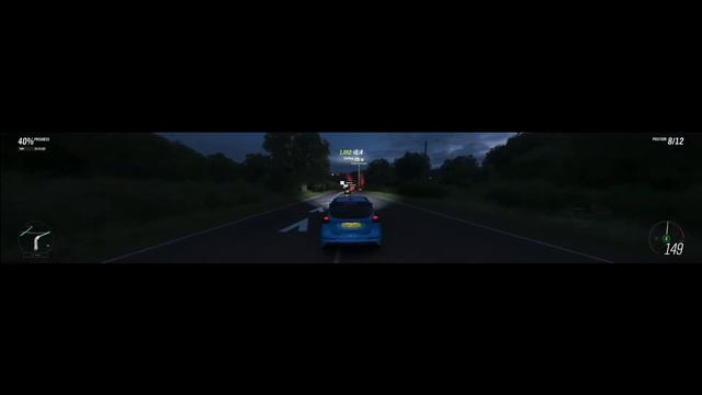 Forza Horizon 4 Gameplay | night | Triple Monitor | Wide Screen | RTX 3080 смотреть онлайн