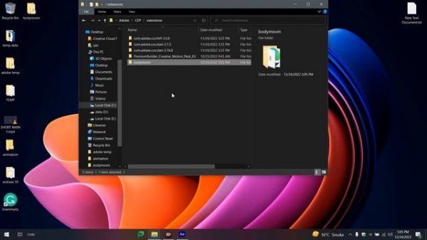 how to install bodymovin plugin after effects | Vectoria animation
