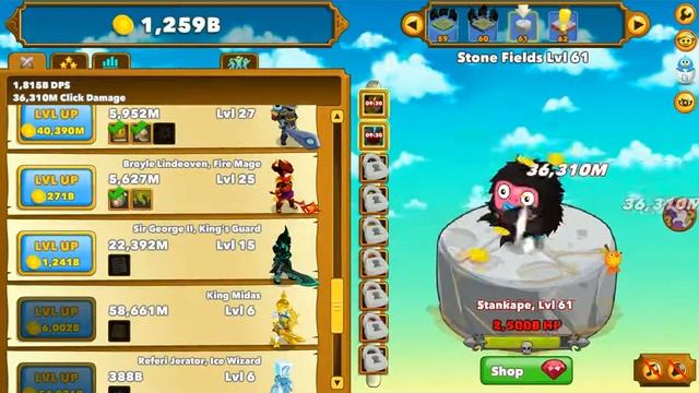 Clicker Heroes Обзор новой игры. смотреть онлайн