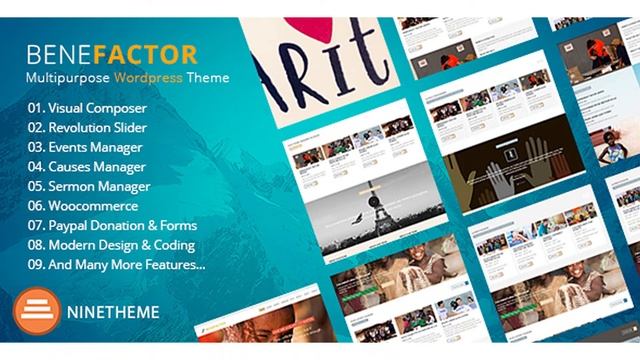 Benefactor Nonprofit Multipurpose WordPress Theme | Themeforest Website Templates and Themes смотреть онлайн