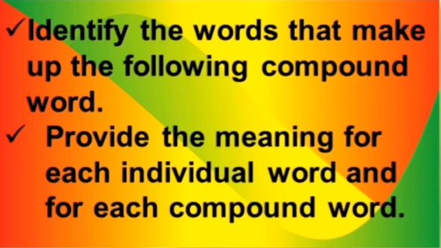 COMPOUND WORDS | VIDEO LESSON смотреть онлайн