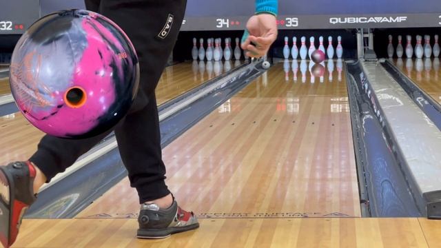 DV8 Collision - 10 Frame High Speed/Rev Bowling ball review!! смотреть онлайн
