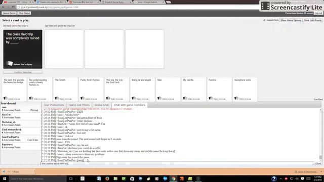 cards against UNDERTALE смотреть онлайн