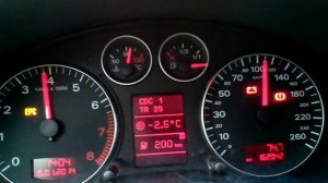 Приборка Ауди А3