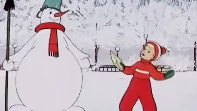 Снежная песня Сергей Светлов и Снеговик почтовик смотреть онлайн