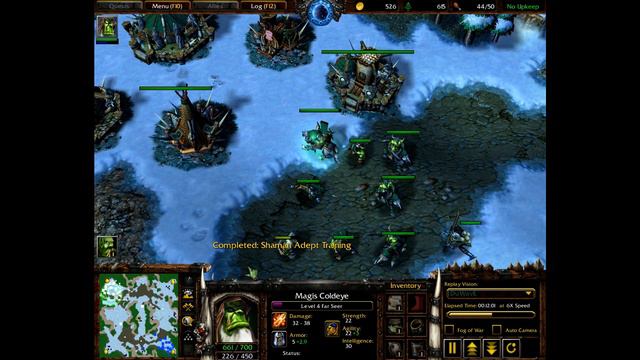 WC3 - 1v1 Easy bot - DuWavE 1080p смотреть онлайн