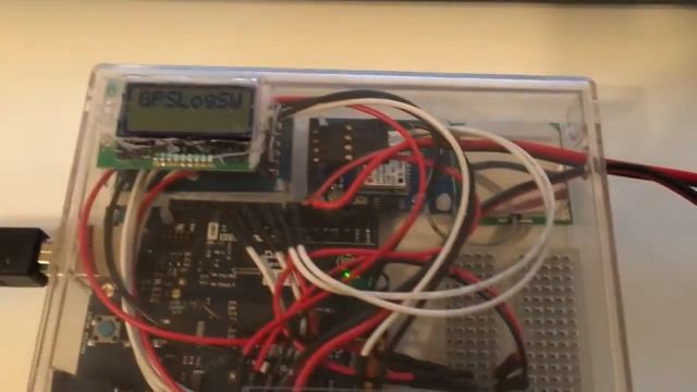 Arduino 101 GPS logger with LCD display and SD card смотреть онлайн