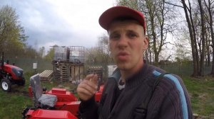 Пахота 2020 минитрактор rossel