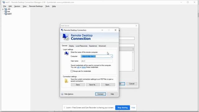 How to add RDP or server to remote desktop connection manager смотреть онлайн
