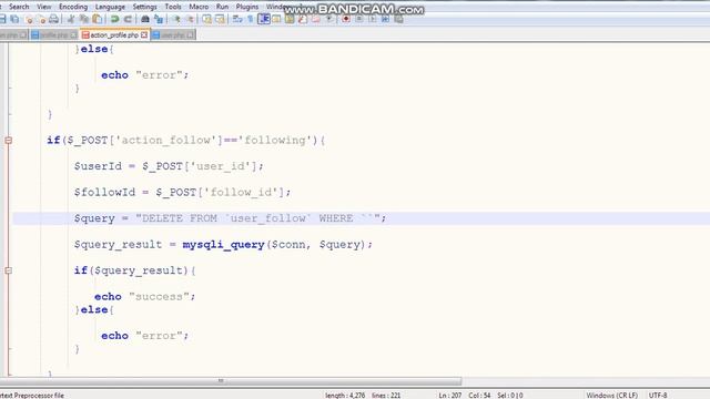 Instagram Tutorial Part-43: Follow Following user Ajax Php Mysqli for android mobile, tablet , web смотреть онлайн