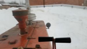 ТРАКТОР ДТ-75. ПОЧТАЛЬОН.ОБЗОР,ЗАПУСК,ЗИМНИЙ ПРОДУБАС.ДТ-75/CCCР/ГУСЯНКА.