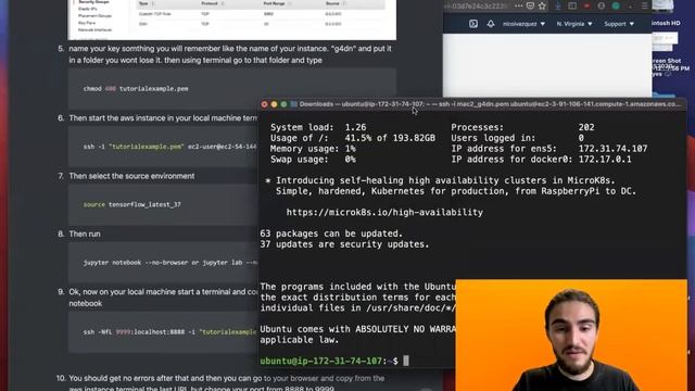 How to get Jupyter Notebooks on AWS EC2 Instances EASY Tutorial смотреть онлайн