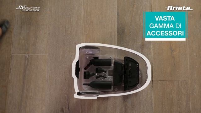 Xvapor Deluxe - Pulitore a Vapore a Traino con Accessori - Ariete 4146 смотреть онлайн