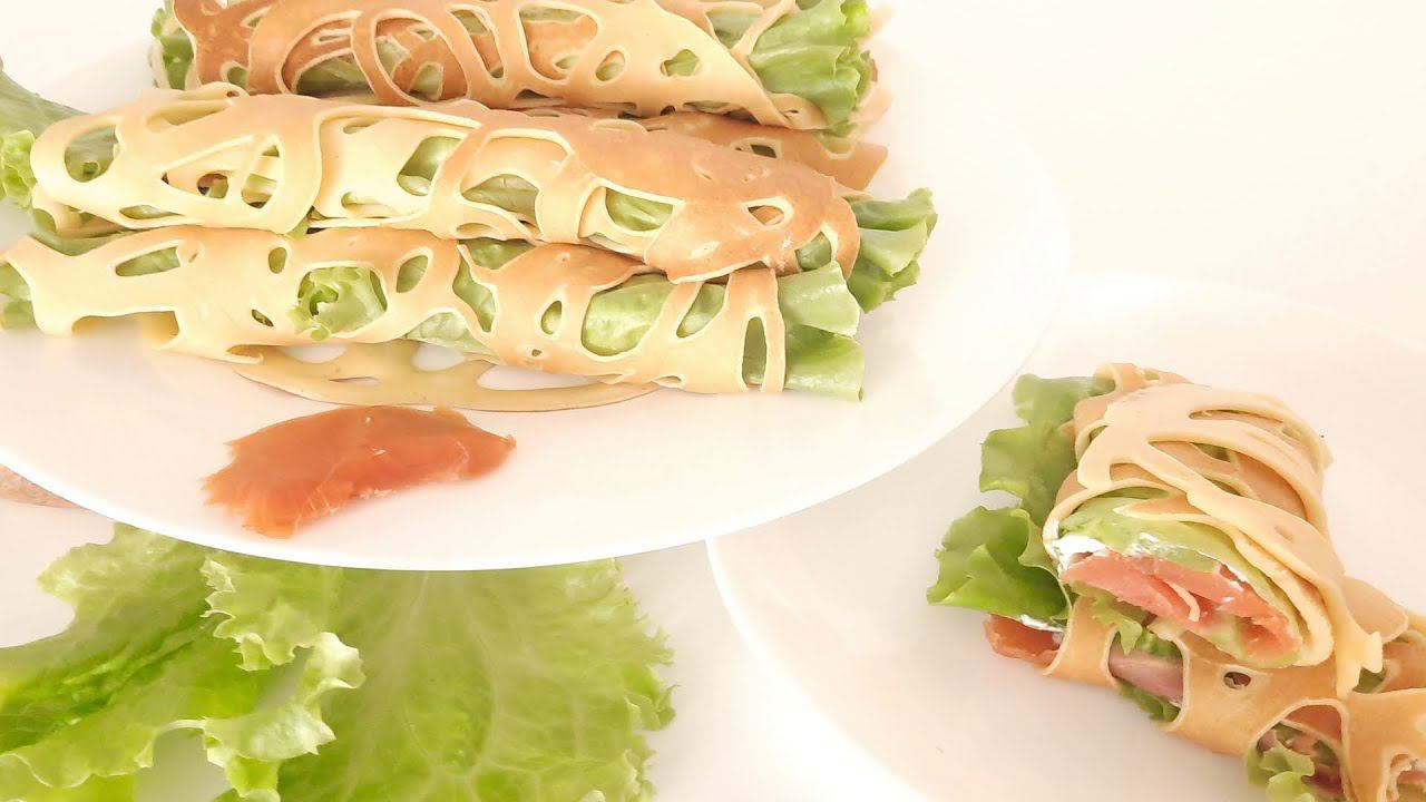 ИНТРИГУЮЩЕ красиво. Закусочные АЖУРНЫЕ БЛИНЧИКИ. смотреть онлайн