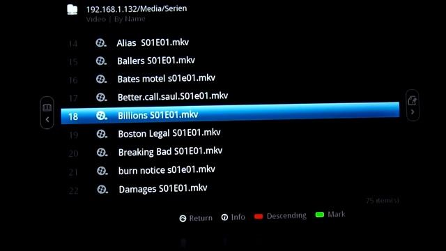 Popcorn Hour A-500 GUI overview смотреть онлайн