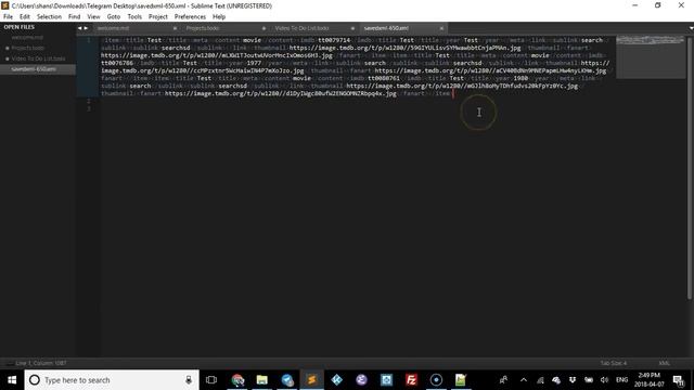 Sublime Text 3 - IndentXML Plugin смотреть онлайн