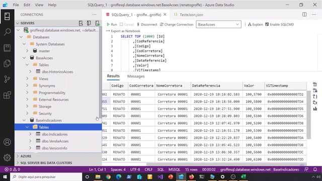 DICAS E TRUQUES #11 - AZURE DATA STUDIO смотреть онлайн