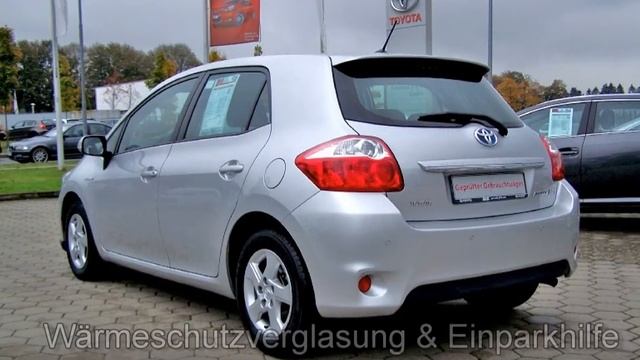 Toyota Auris 1.8 Hybrid 008729 Platinsilber Klimaautomatik "TOYOTA AURIS HYBRID" смотреть онлайн