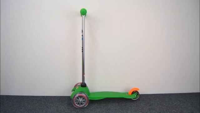 Трехколесный самокат Mini Micro Зеленый | Распаковка | Обзор | Unboxing | Review смотреть онлайн