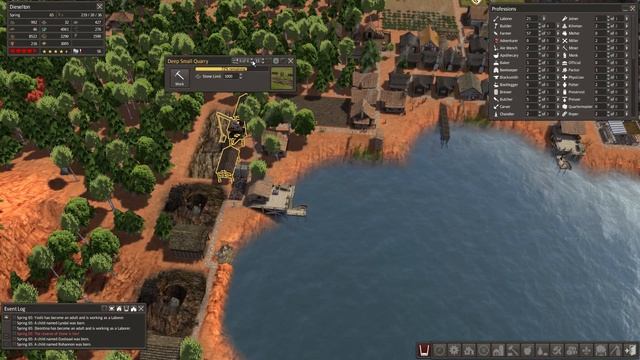 Banished Colonial Charter 1.6: EP29: Tavern, Coffee, and Babies! (City Building Series 60FPS) смотреть онлайн