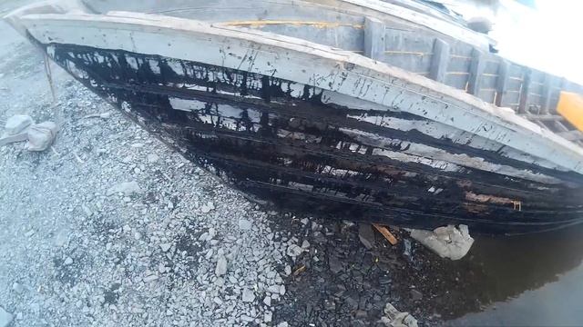 Кунгас, для промысловой рыбалки, ловли Кеты. смотреть онлайн